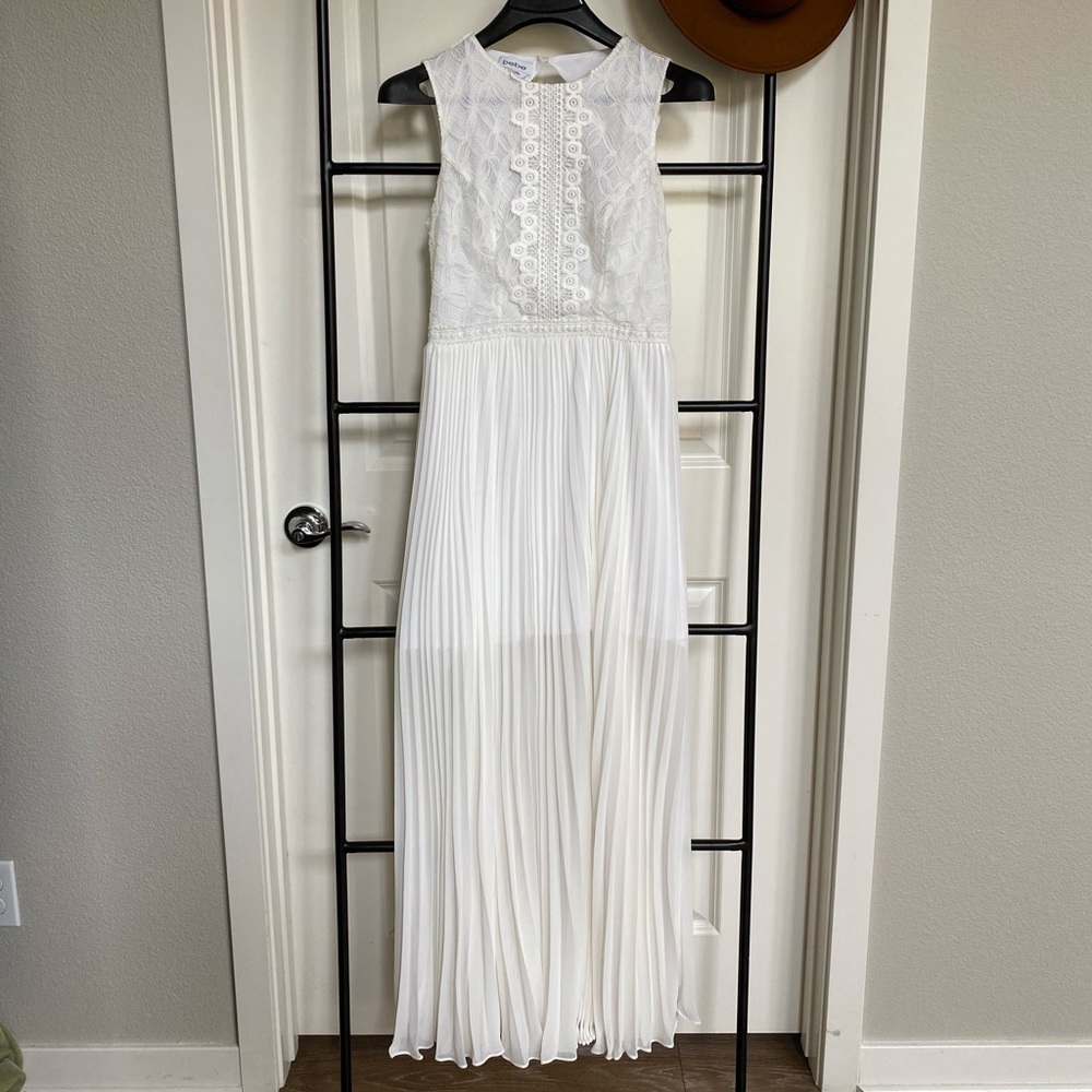 Bebe White Dress